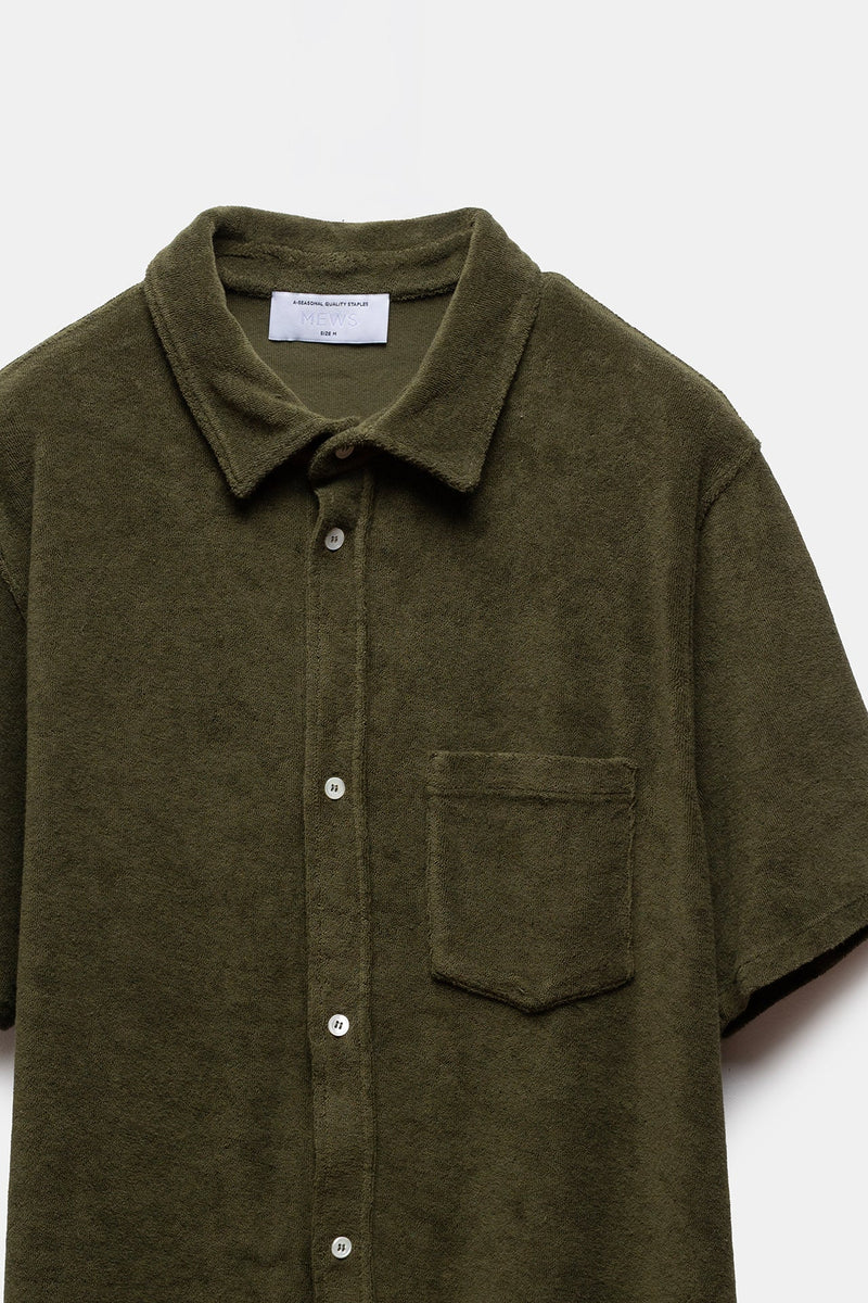 Cala Terry Shirt Army Green