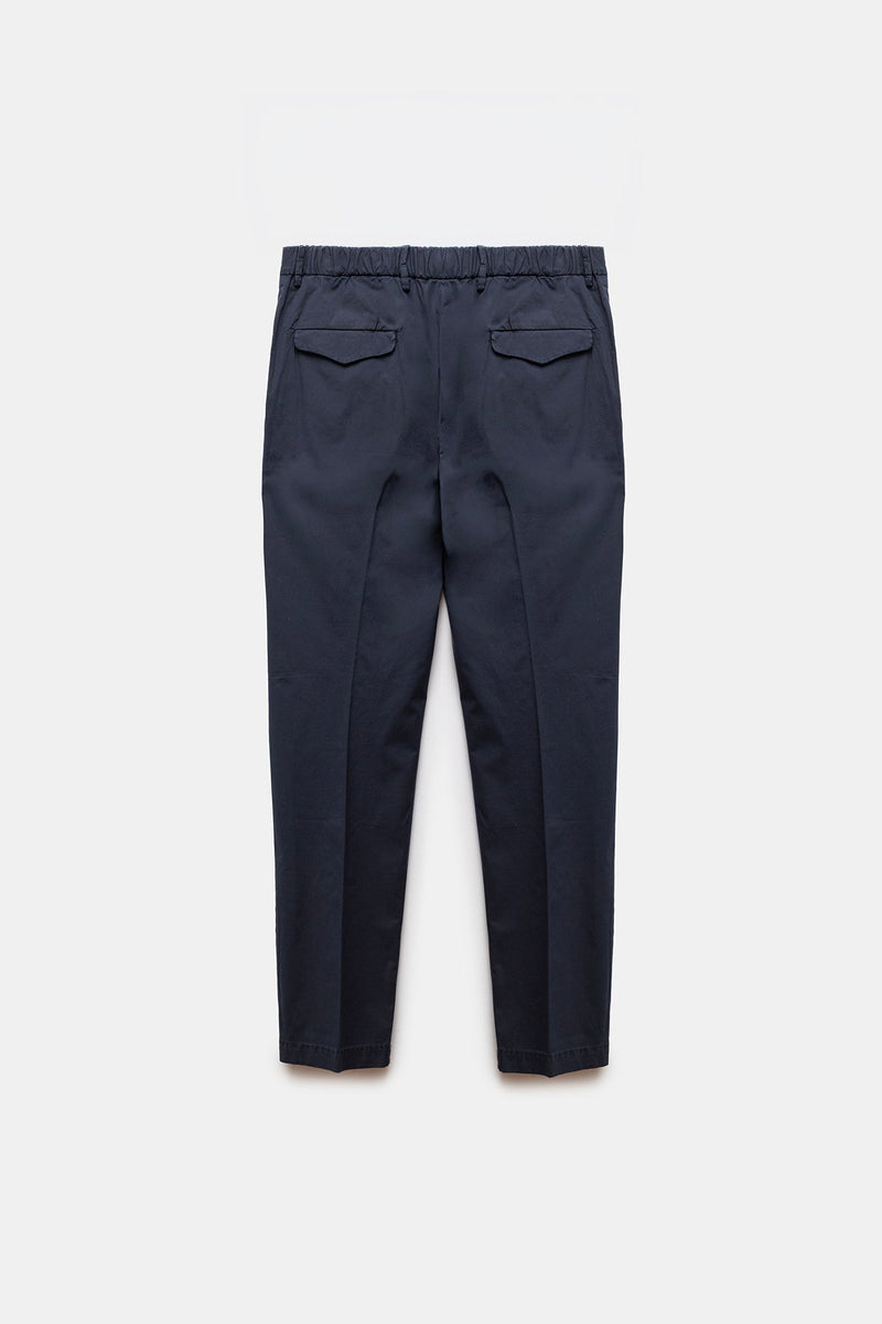 Leisure Poplin Pants Navy