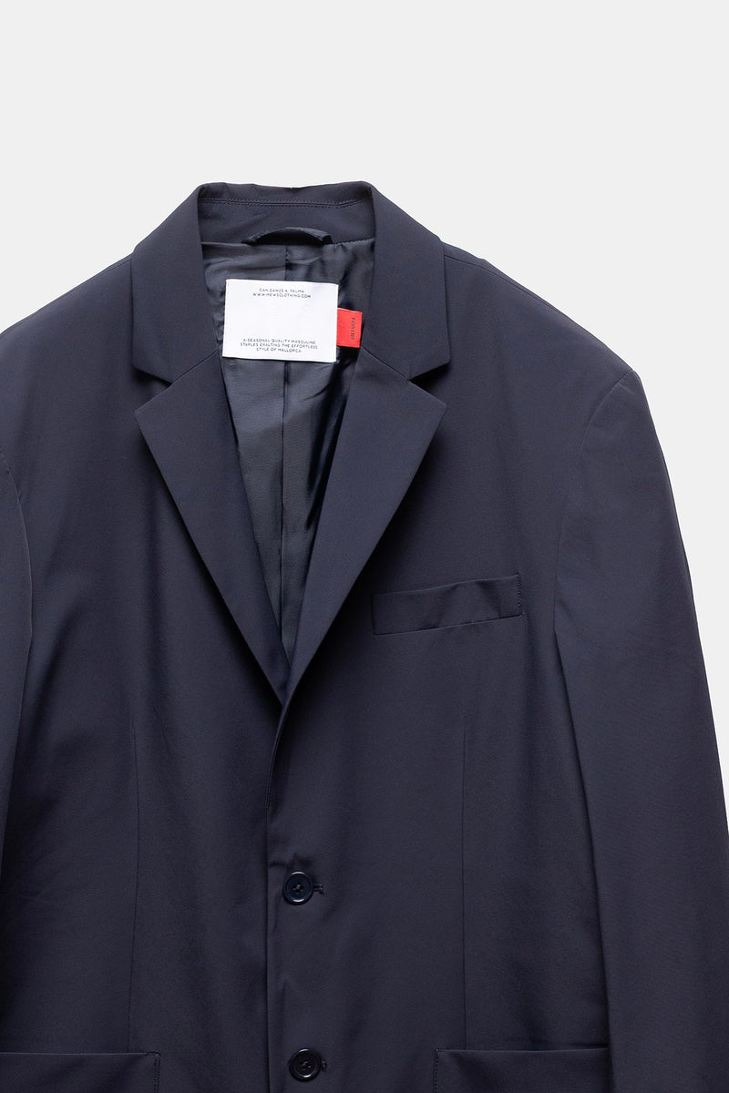 Zafer Nylon Blazer Navy
