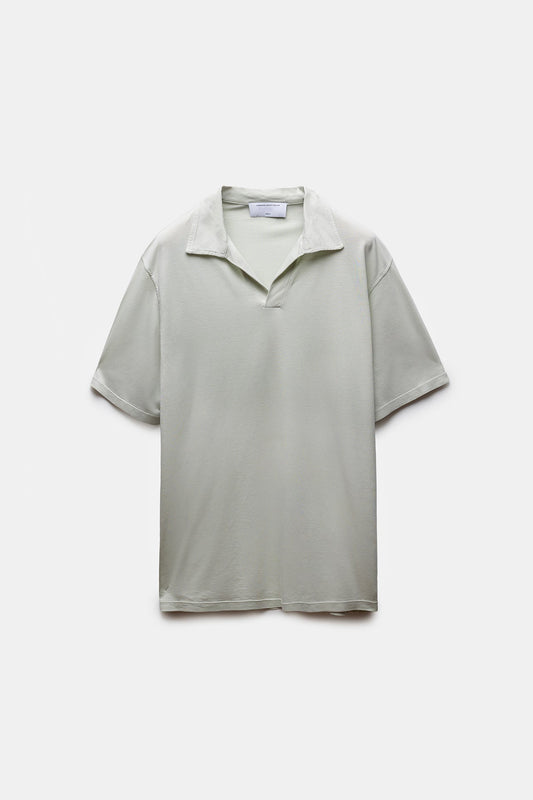 Nefes Lyocell Polo Light Green