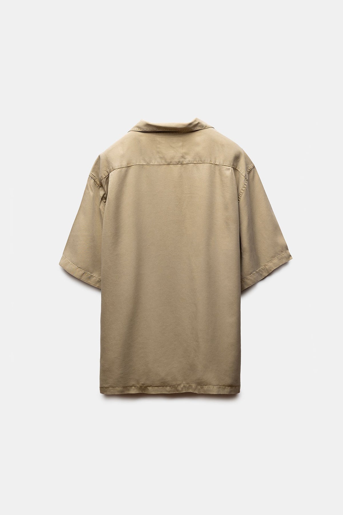Savir Tencel Shirt Olive Green