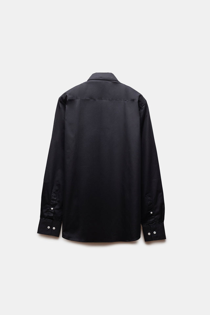 Deguay Poplin Shirt Black