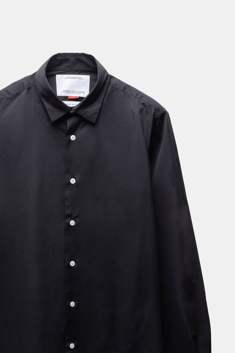 Deguay Poplin Shirt Black