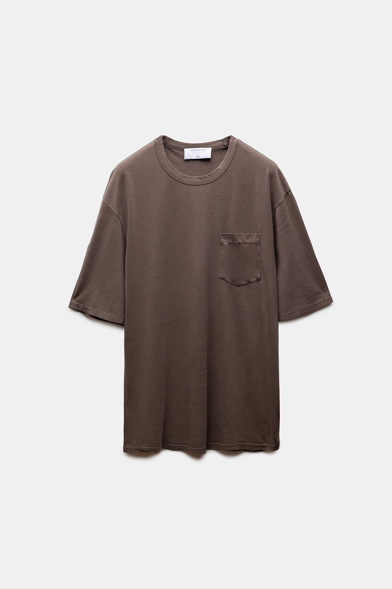 Kaya Lyocell Pocket Tee Brown