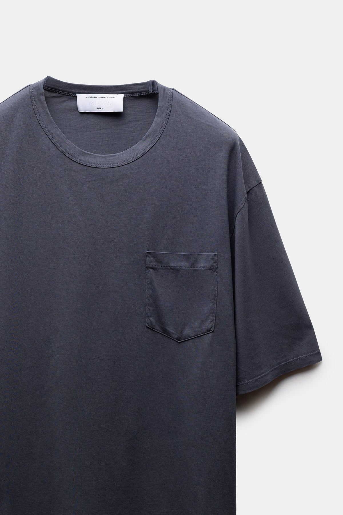 Kaya Lyocell Pocket Tee Navy