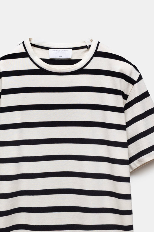 Bibas Striped T-shirt Black