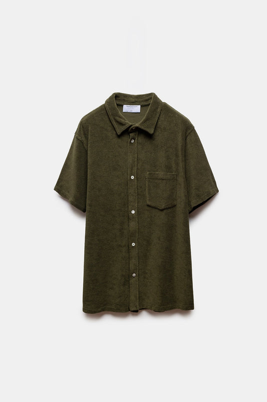 Cala Terry Shirt Army Green