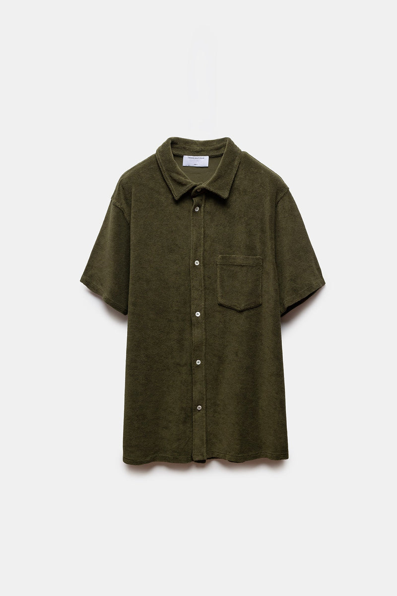 Cala Terry Shirt Army Green