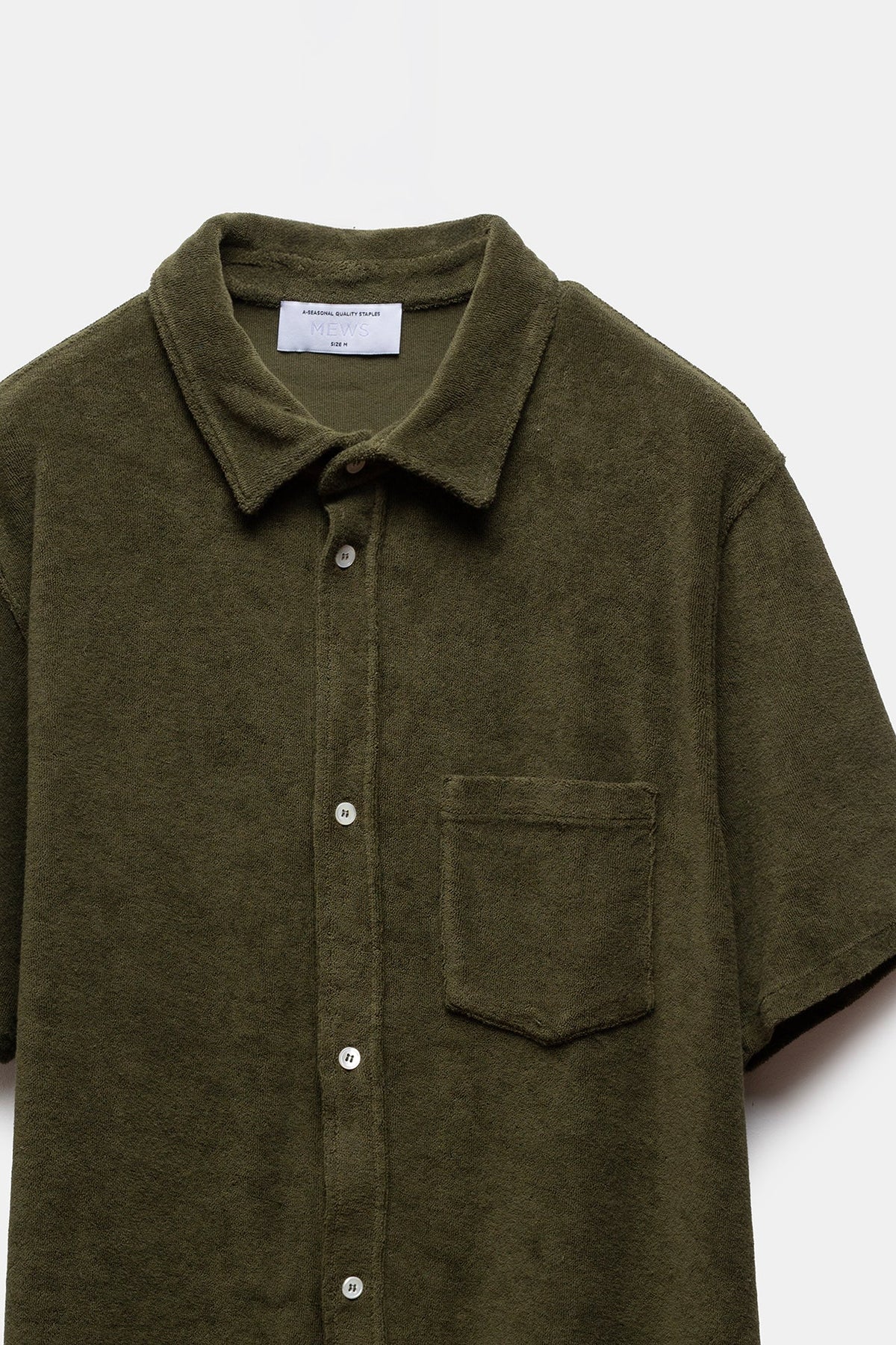 Cala Terry Shirt Army Green