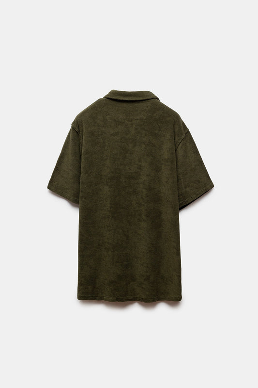 Cala Terry Shirt Army Green