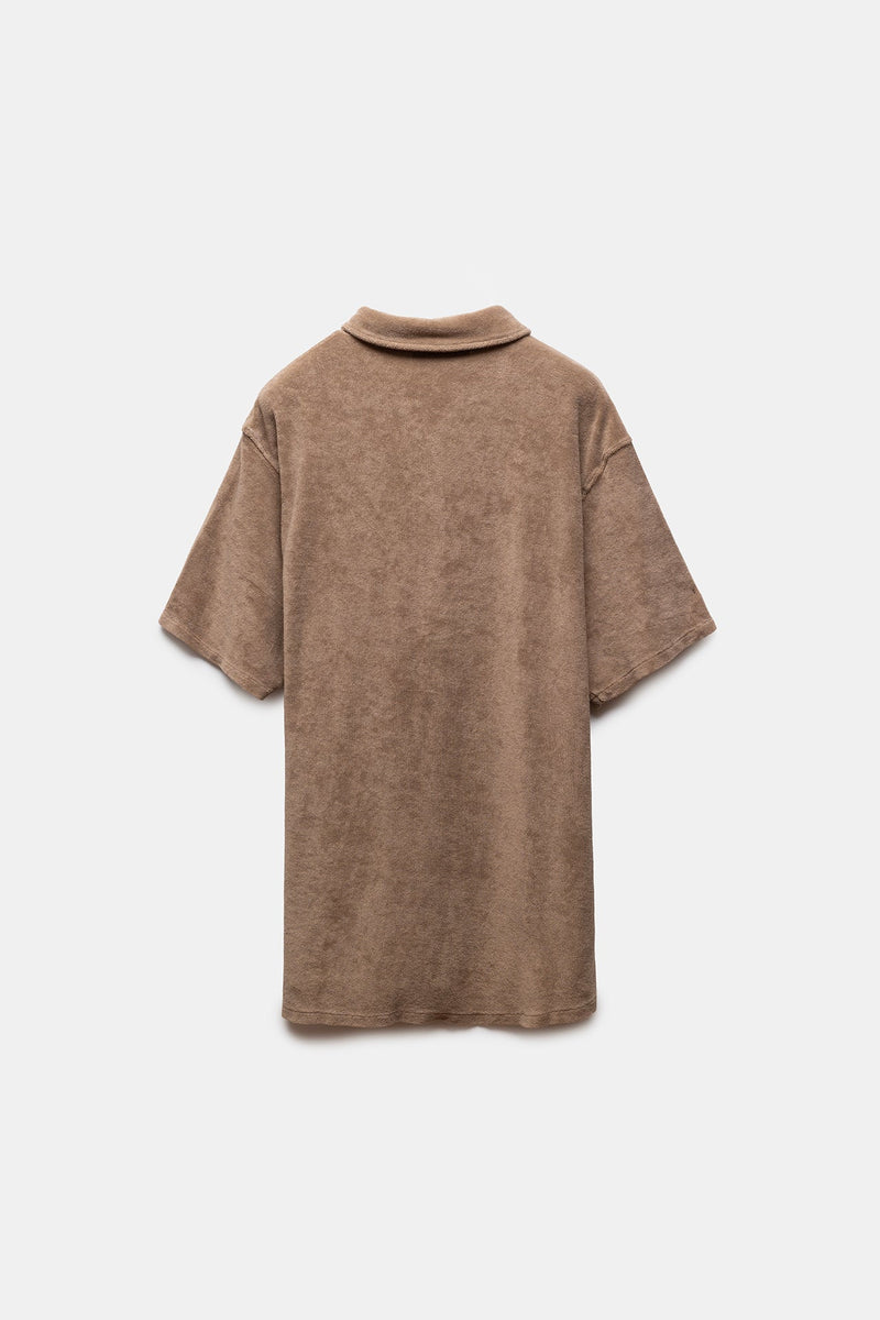 Cala Terry Shirt Beige