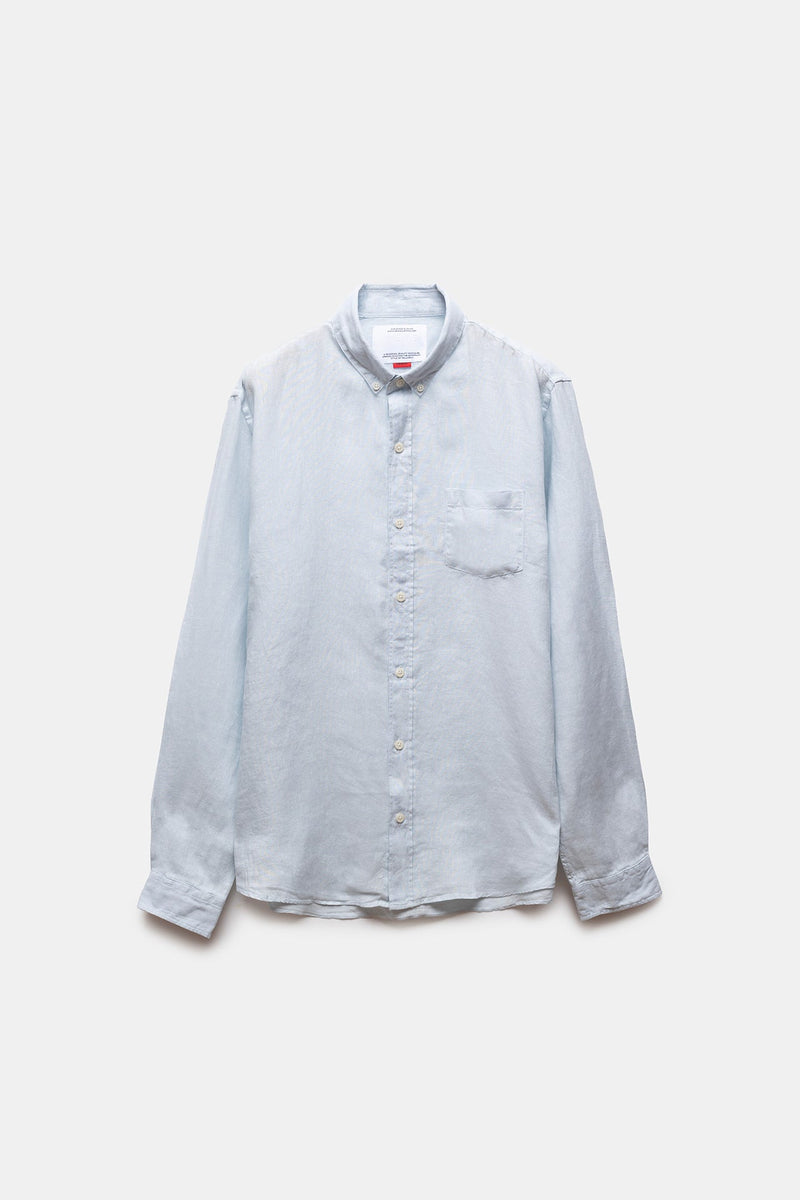 Deguay Linen Shirt Sky Blue