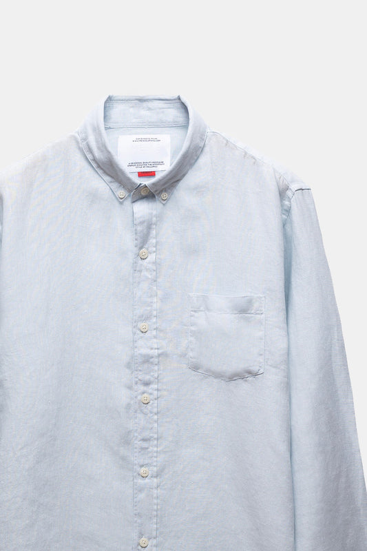 Deguay Linen Shirt Sky Blue