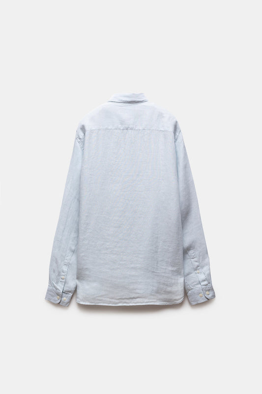 Deguay Linen Shirt Sky Blue