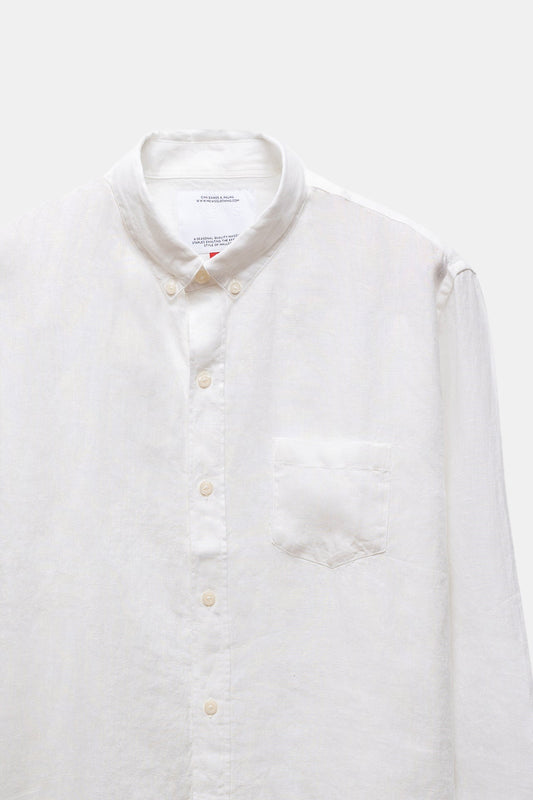 Deguay Linen Shirt White