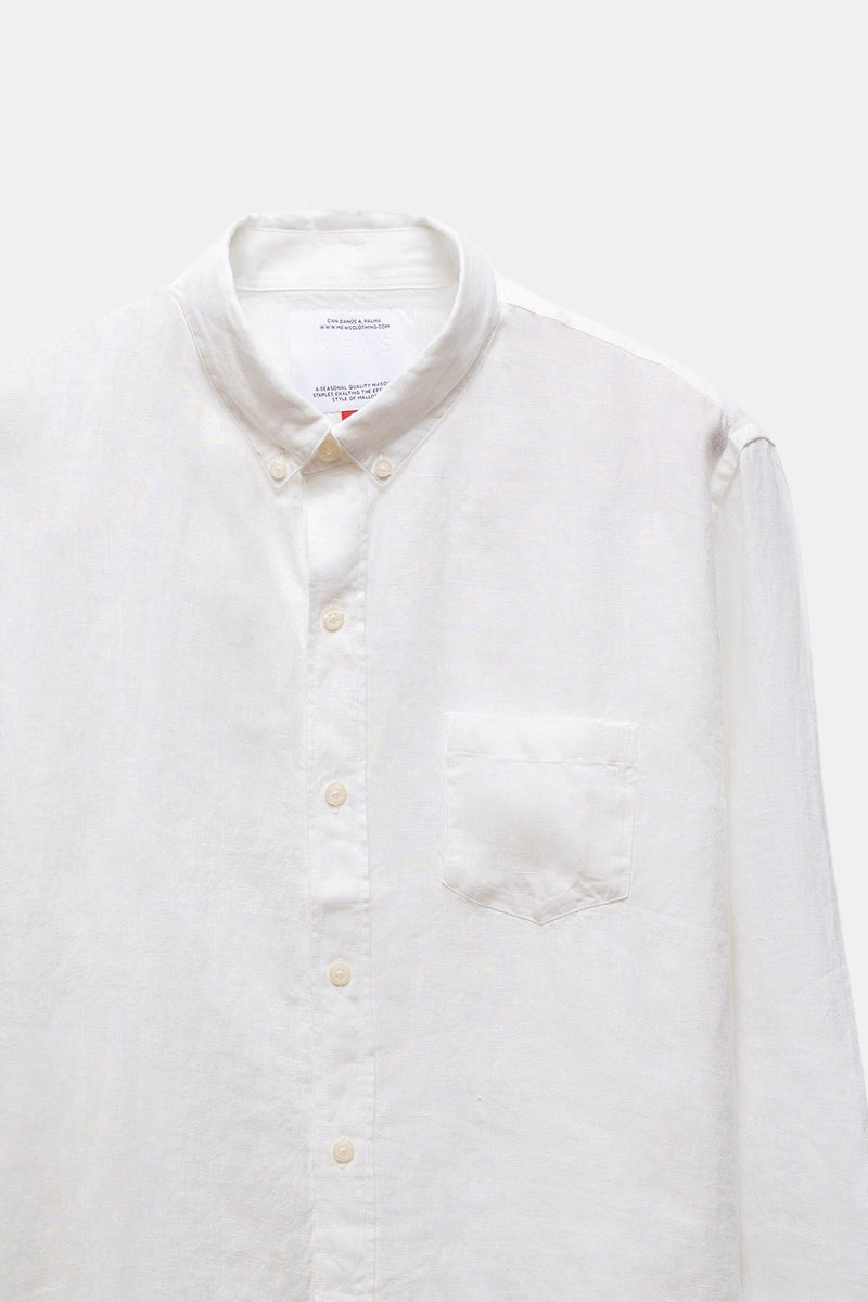 Deguay Linen Shirt White