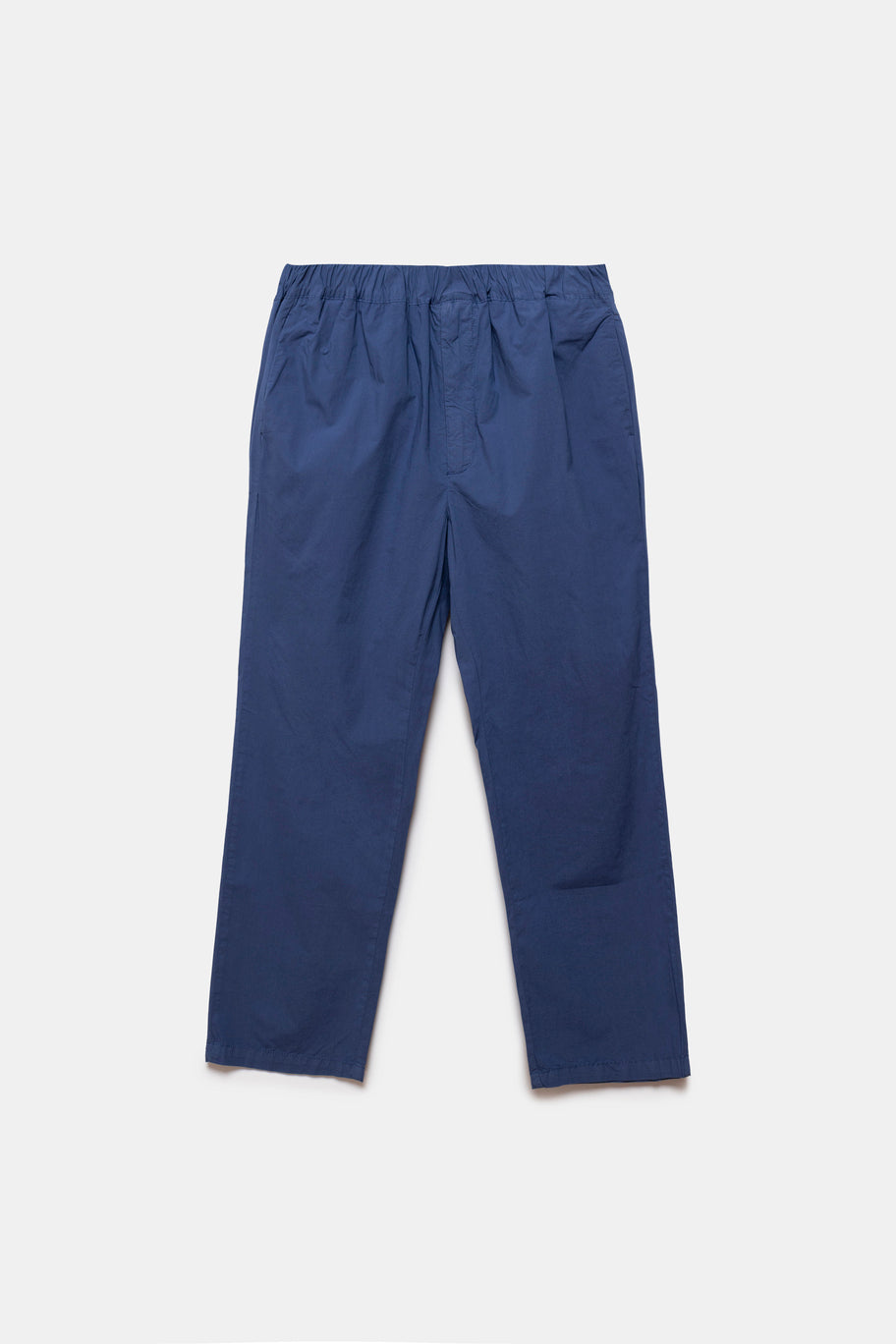 Ellis Poplin Trousers Blue
