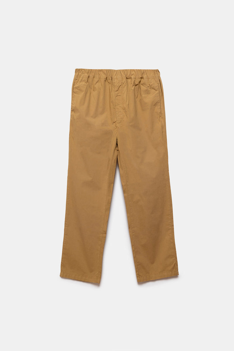 Ellis Poplin Trousers Camel