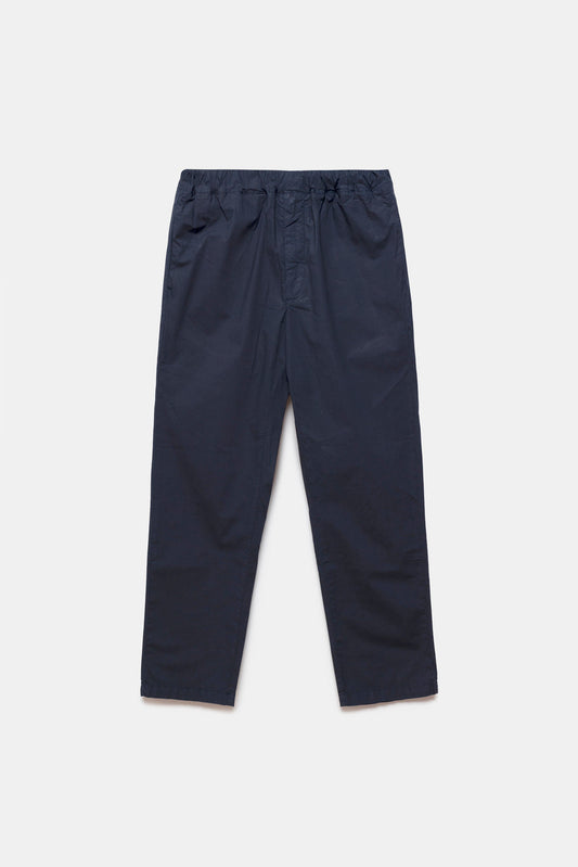 Ellis Poplin Trousers Navy