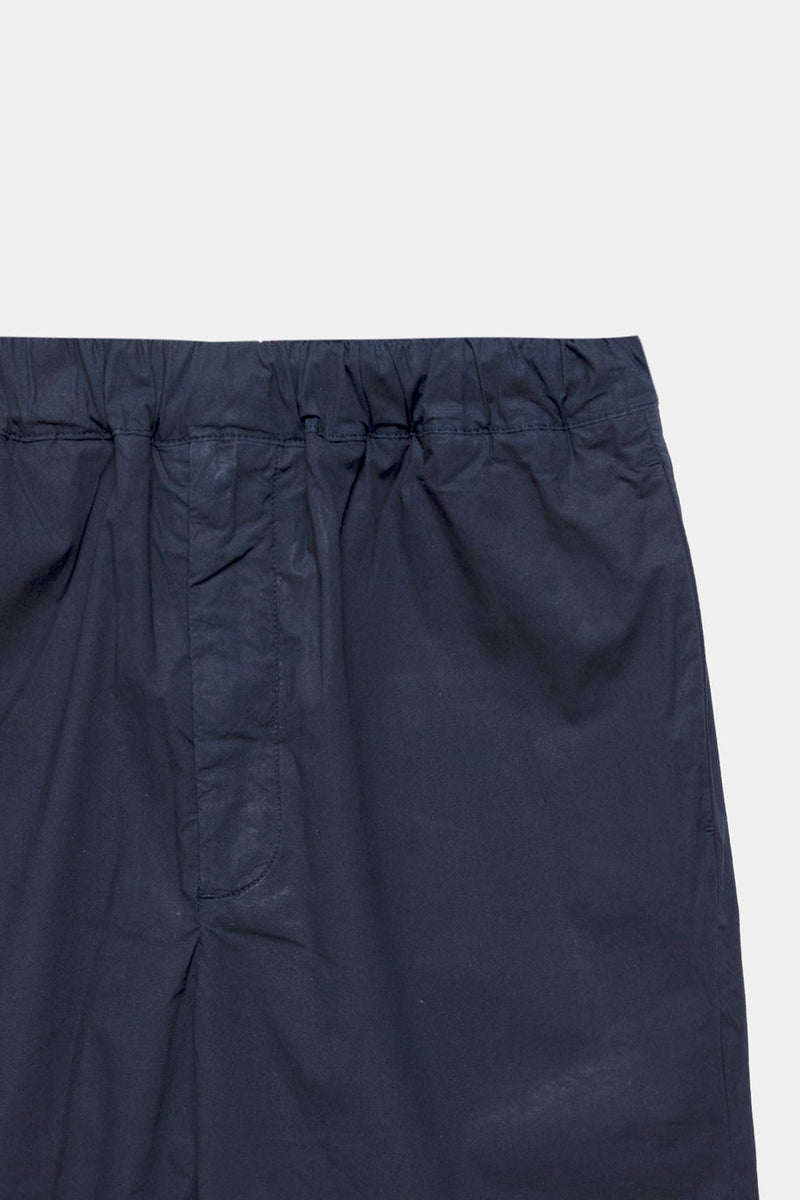 Ellis Poplin Trousers Navy