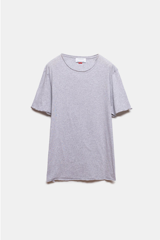 Ferat Roll Neck T-shirt Grey Melange