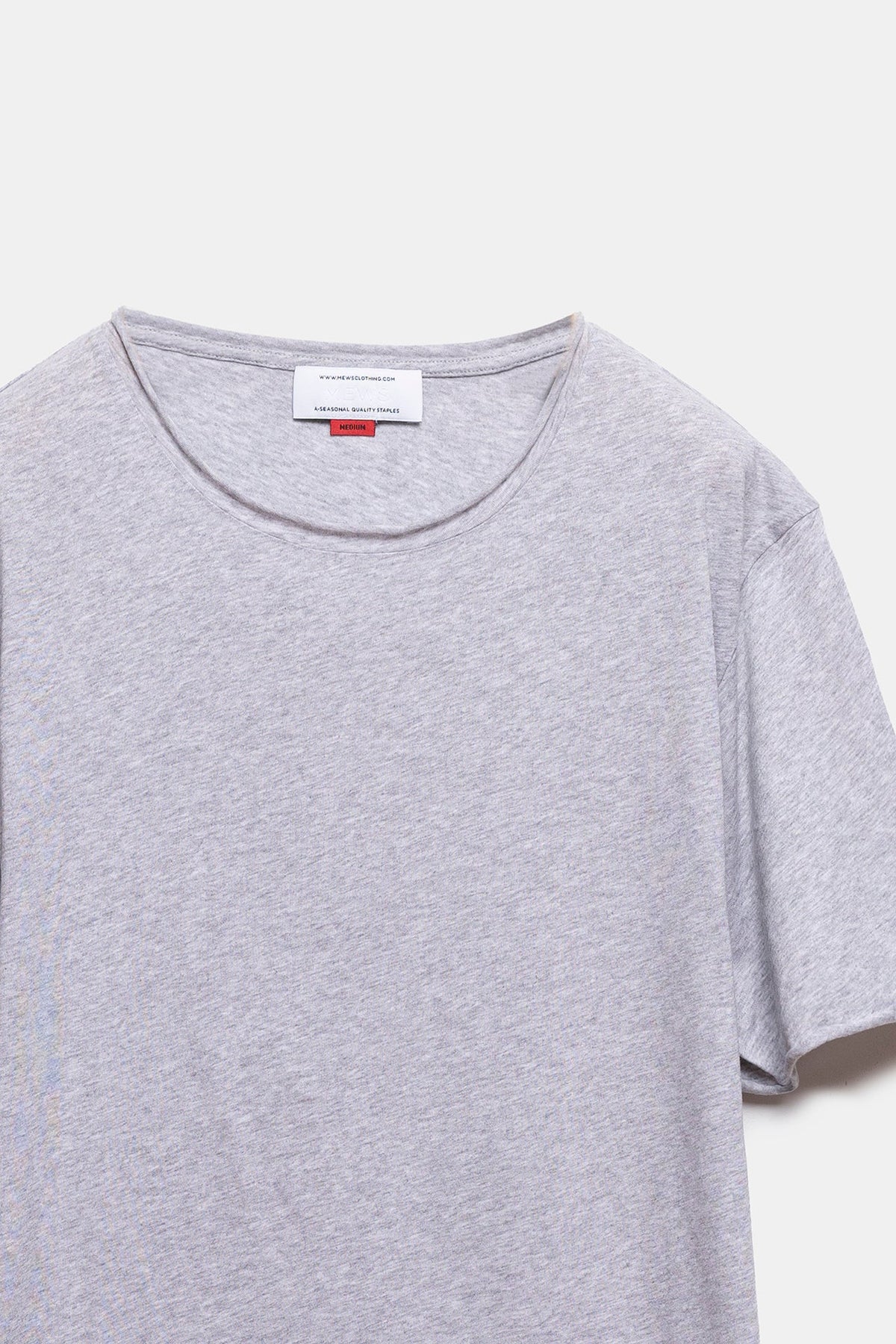 Ferat Roll Neck T-shirt Grey Melange