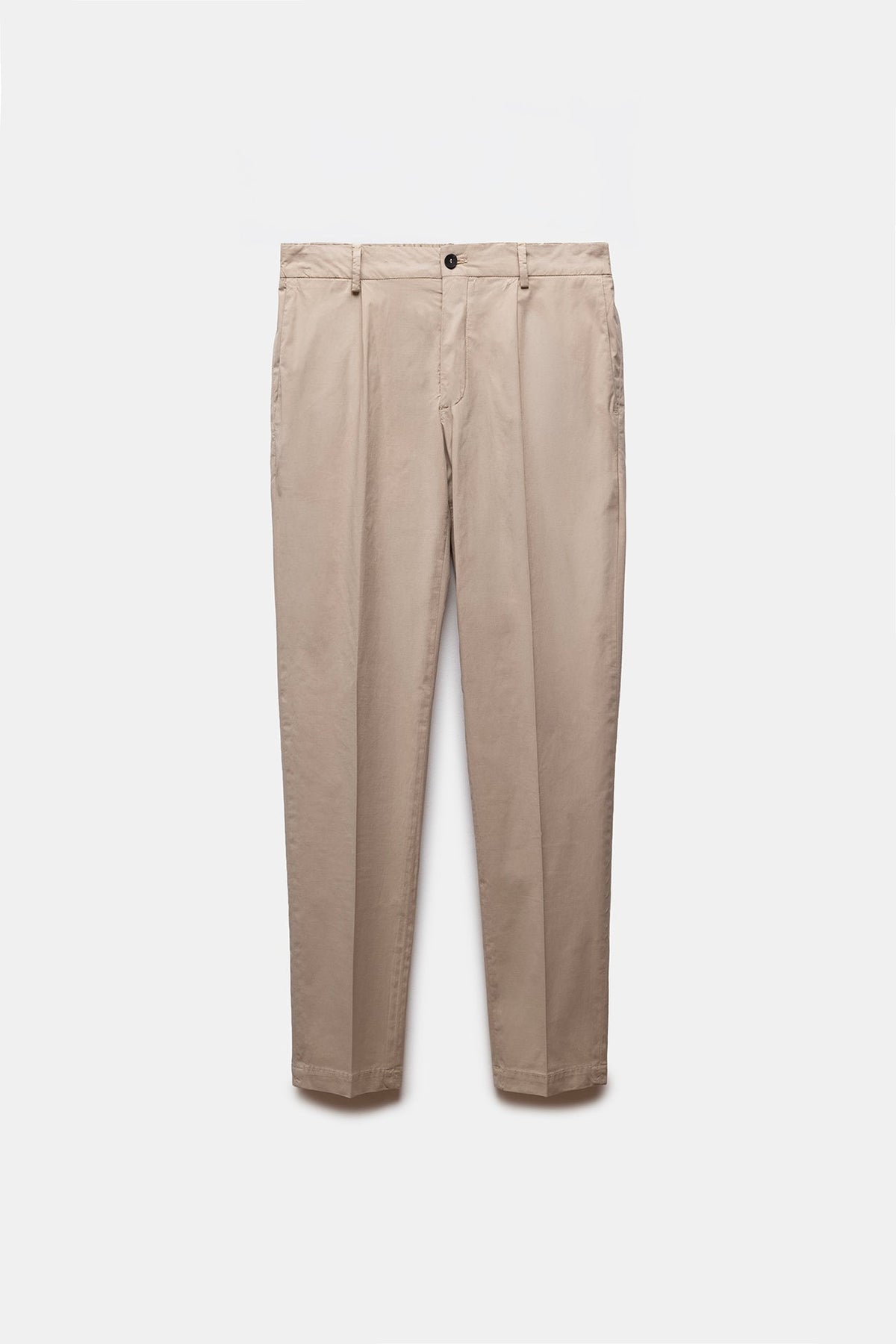 Leisure Poplin Pants Beige