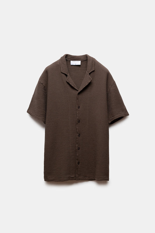 Mazal Resort Shirt Brown