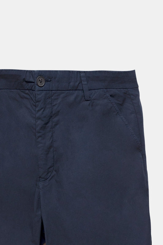 Milo Poplin Trousers Navy