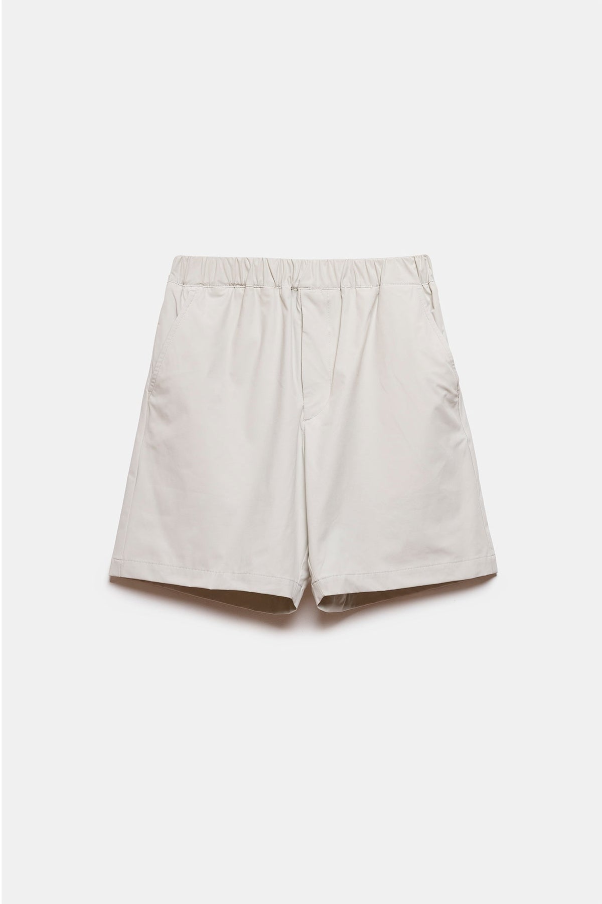 Ellis Nylon Shorts Light Grey