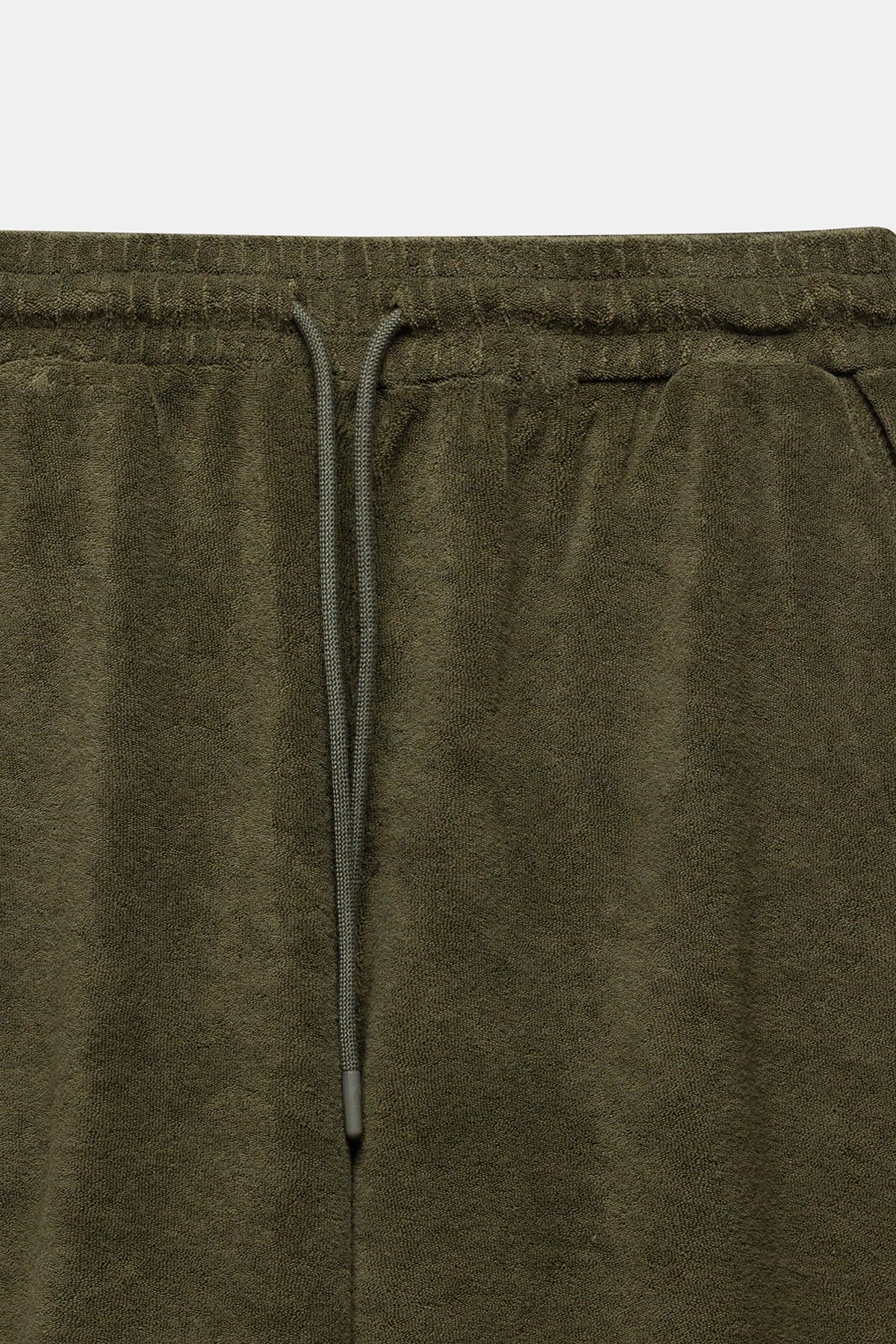 Tuent Terry Shorts Army Green