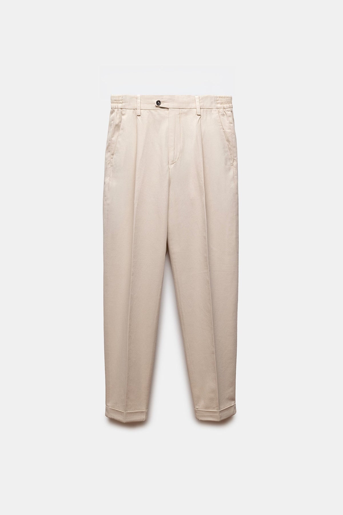 Vesuvio Cotton Trousers Sand