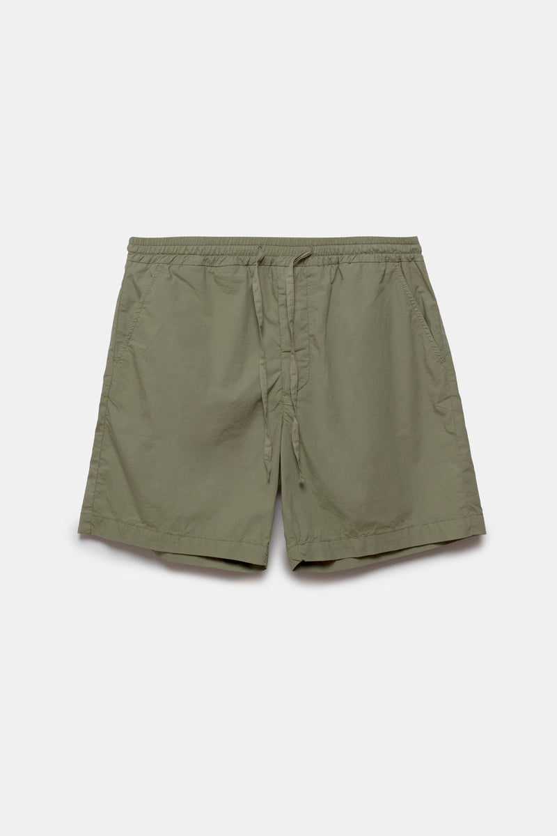 Yaz Poplin Shorts Olive Green