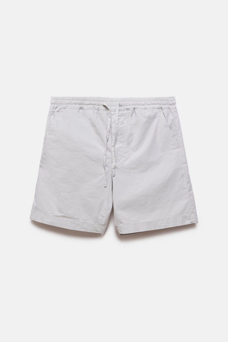 Yaz Poplin Shorts Light Grey