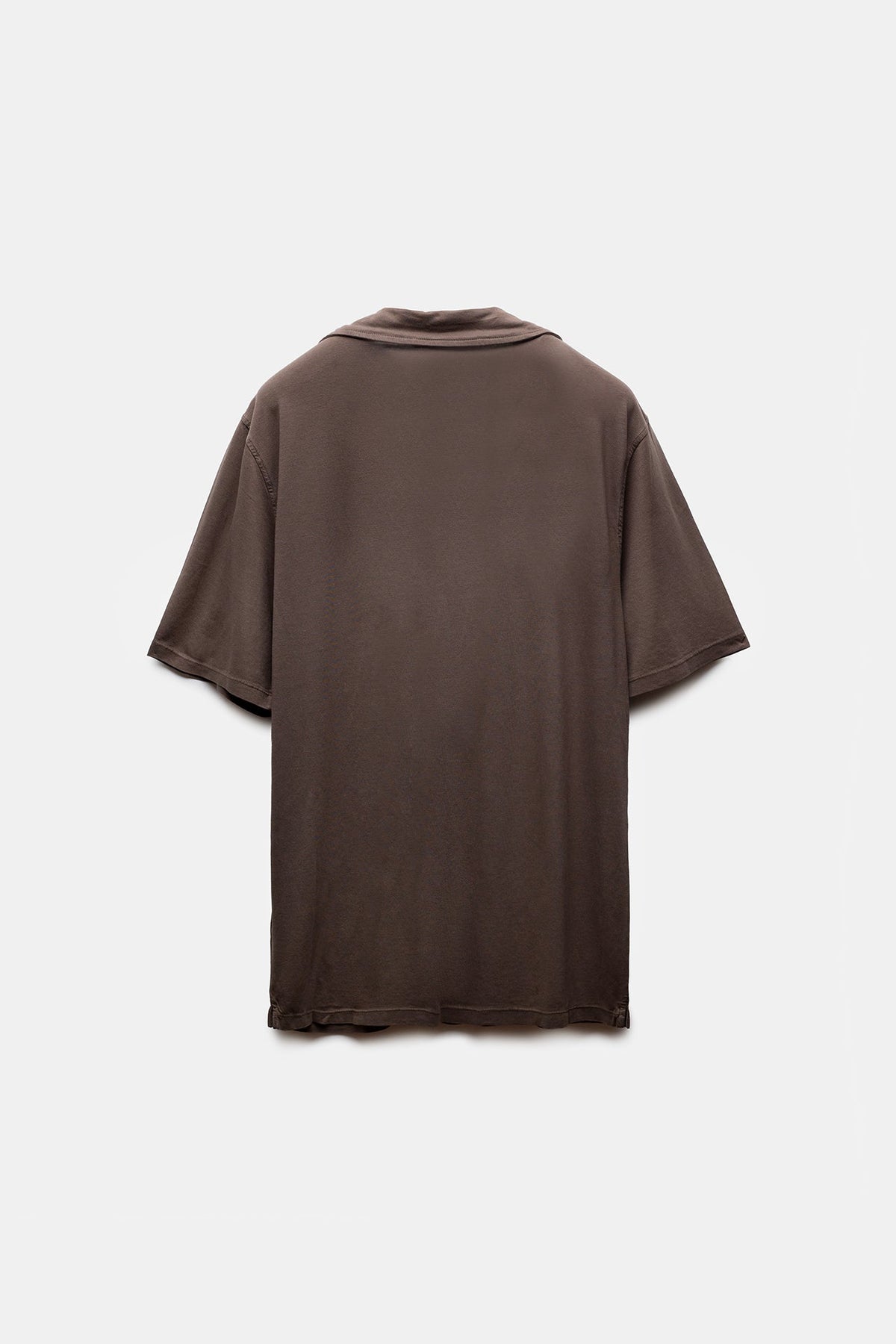 Nefes Lyocell Polo Brown