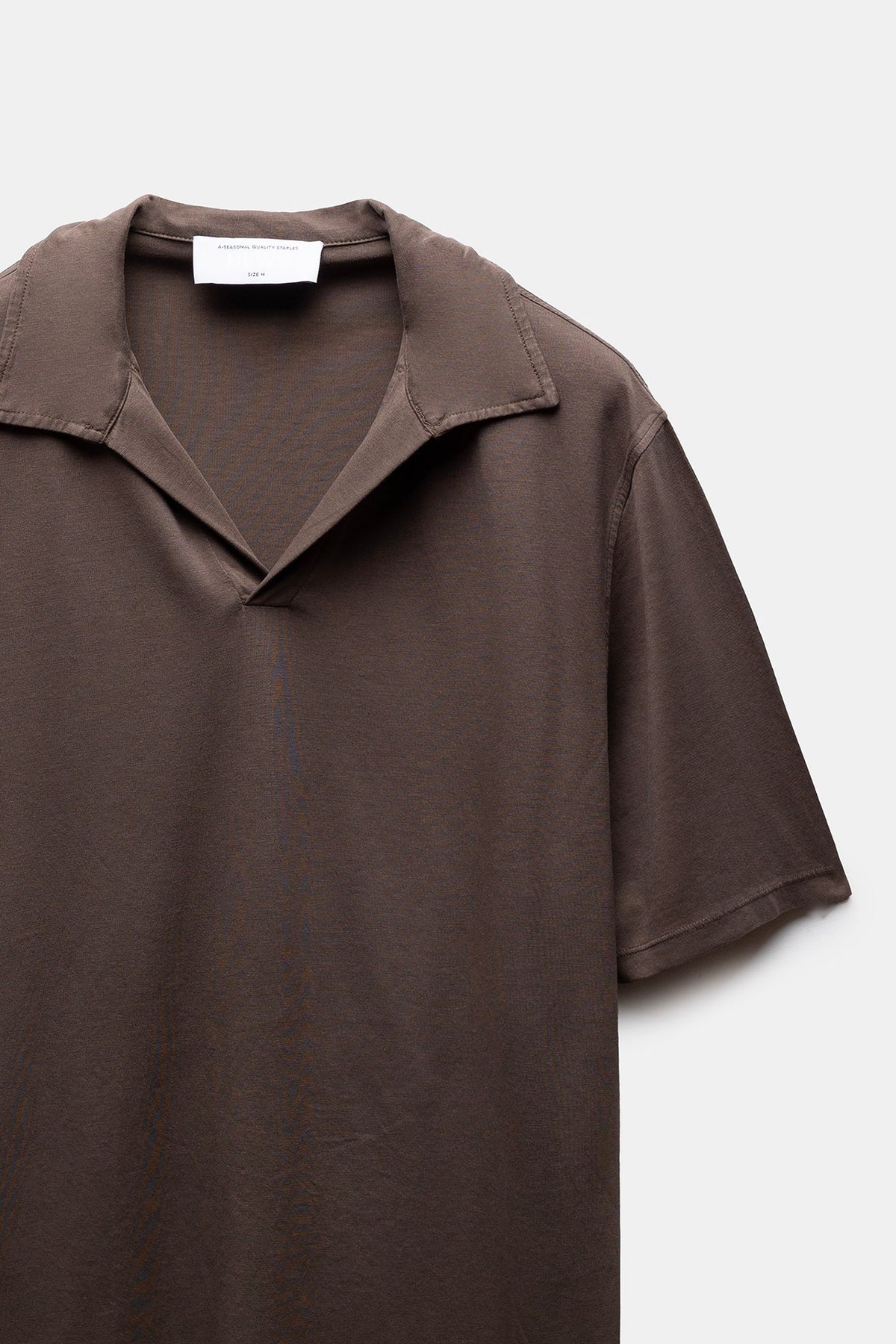 Nefes Lyocell Polo Brown
