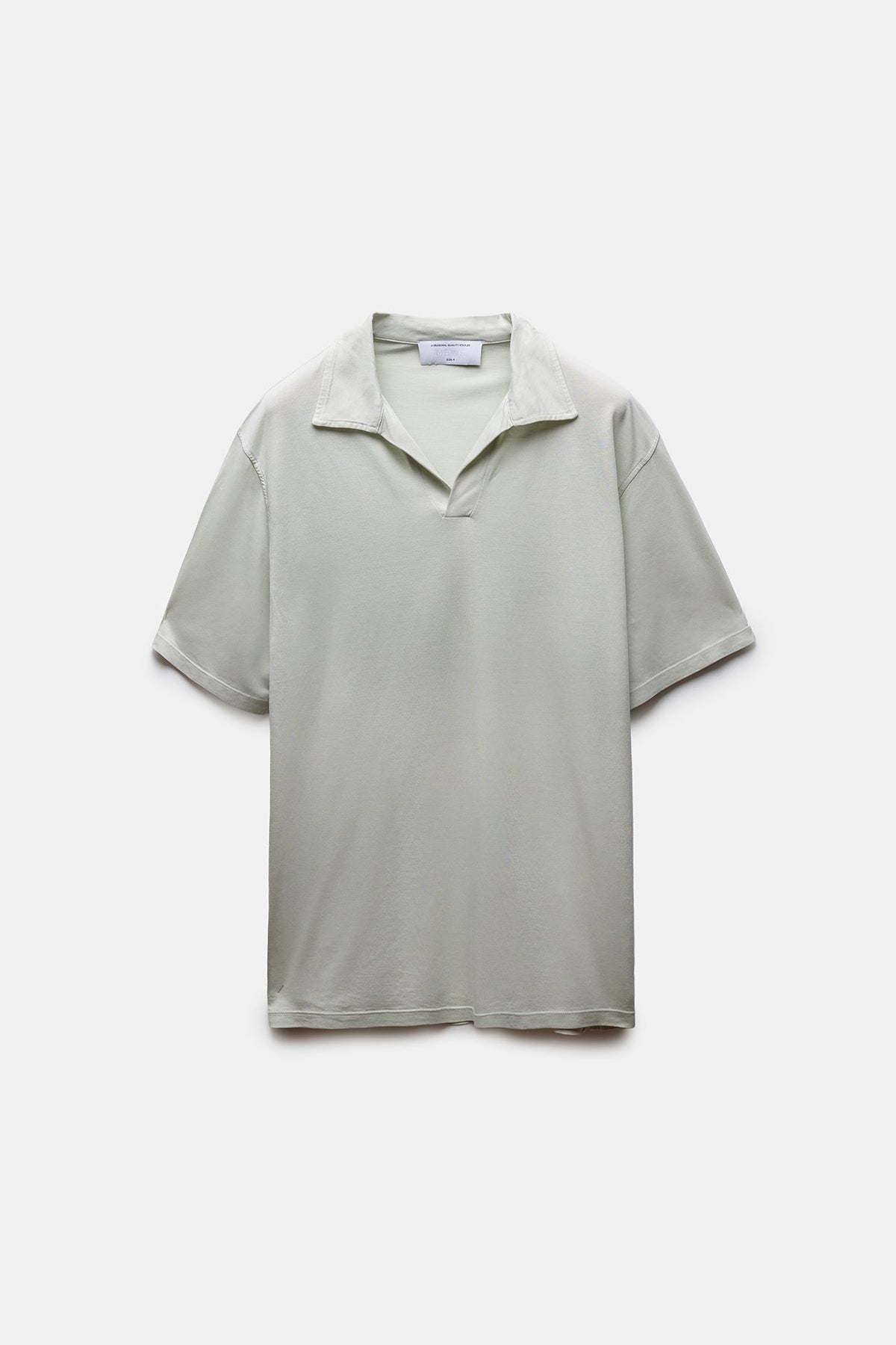 Nefes Lyocell Polo Light Green