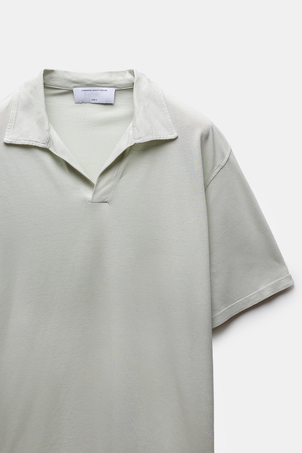 Nefes Lyocell Polo Light Green