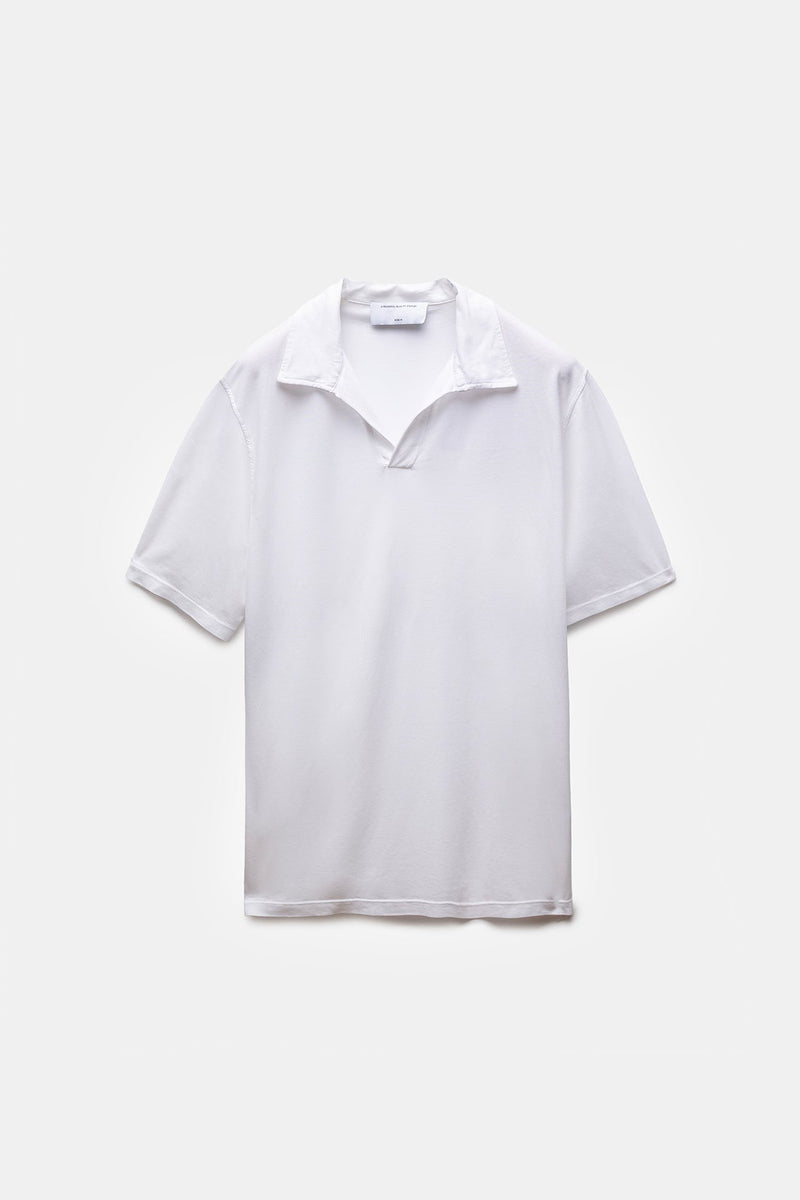 Nefes Lyocell Polo White