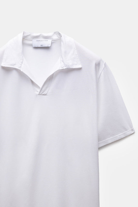 Nefes Lyocell Polo White