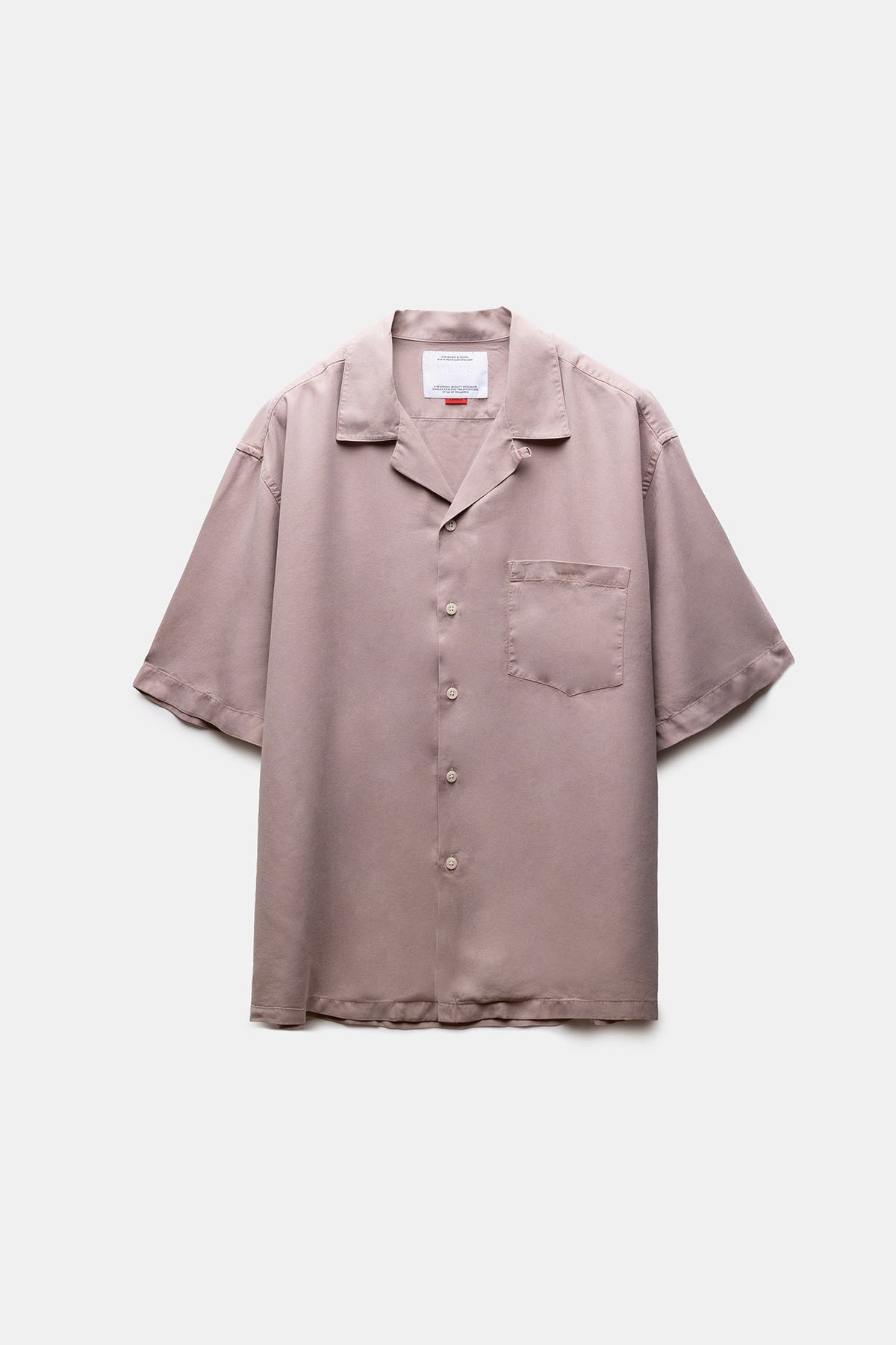 Savir Tencel Shirt Old Pink