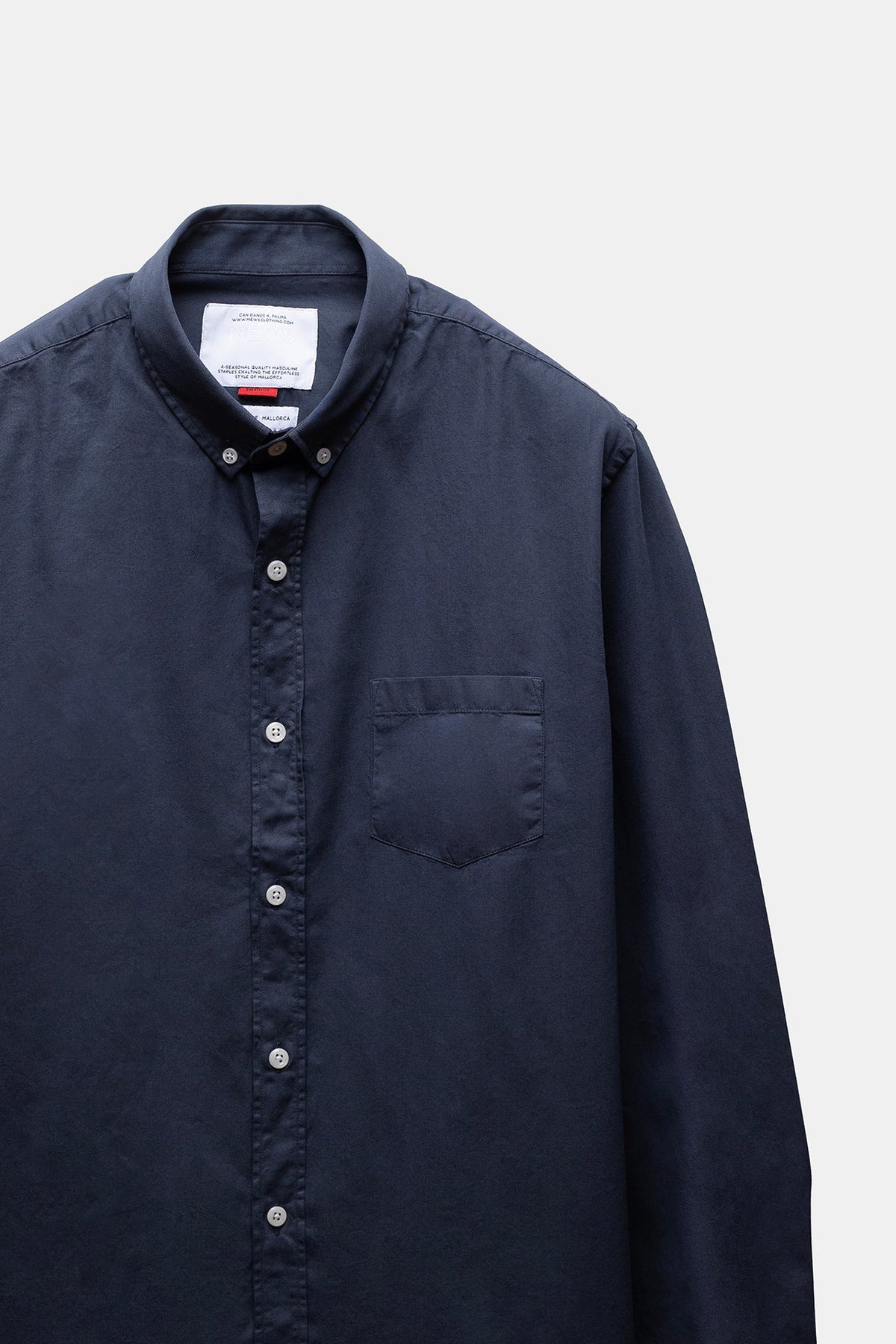Yarden Cotton Shirt Navy